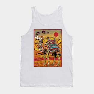 Decorated rajasthani camel Tank Top